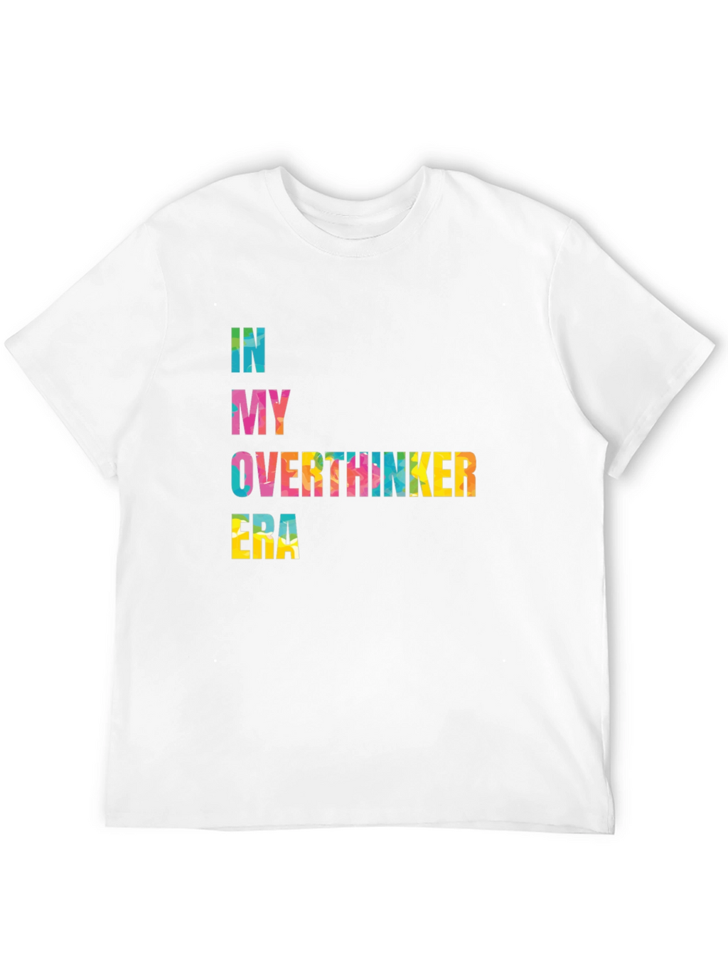 Overthinker Era Black T-Shirt