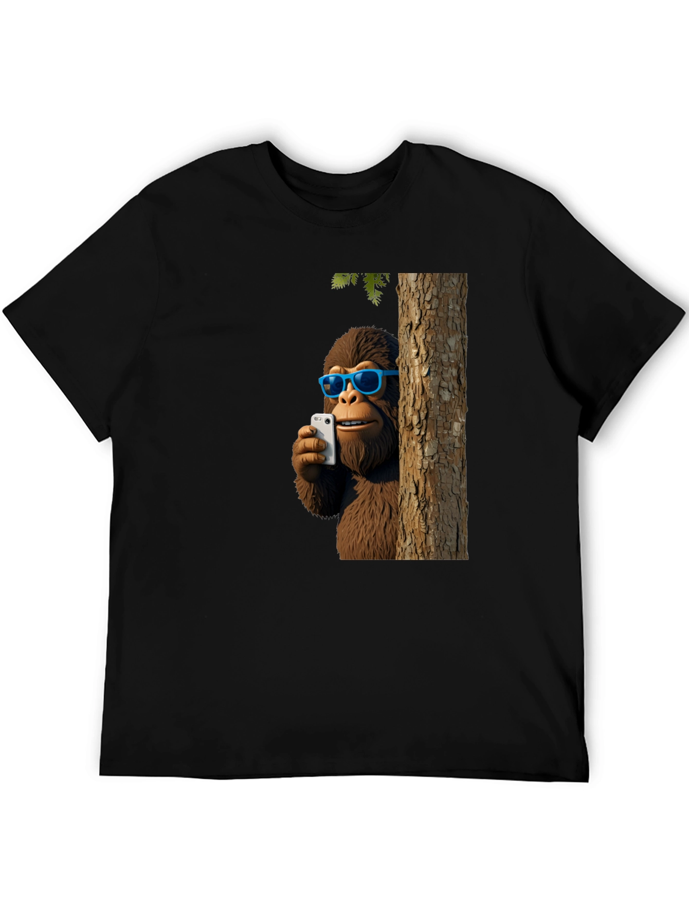 Sasquatch Selfie T-Shirt - Funny Bigfoot Tee