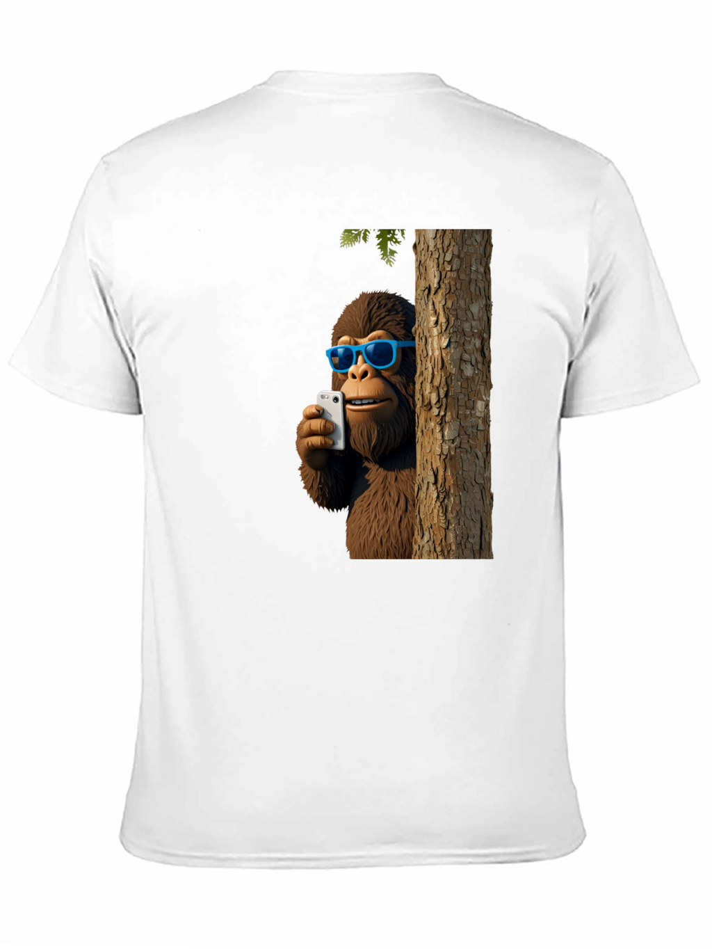 Sasquatch Selfie T-Shirt - Funny Bigfoot Tee
