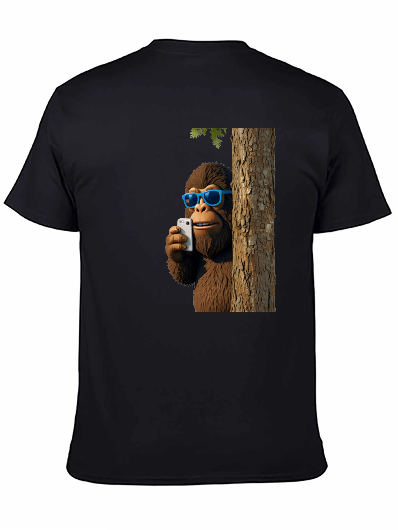 Sasquatch Selfie T-Shirt - Funny Bigfoot Tee