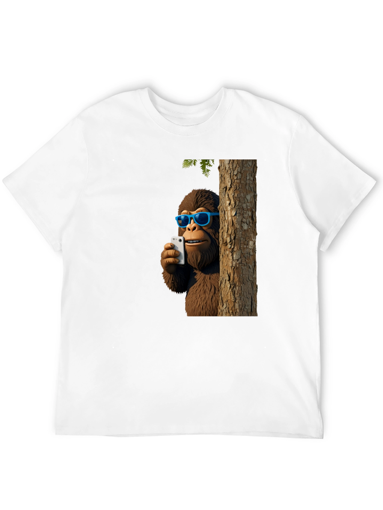 Sasquatch Selfie T-Shirt - Funny Bigfoot Tee
