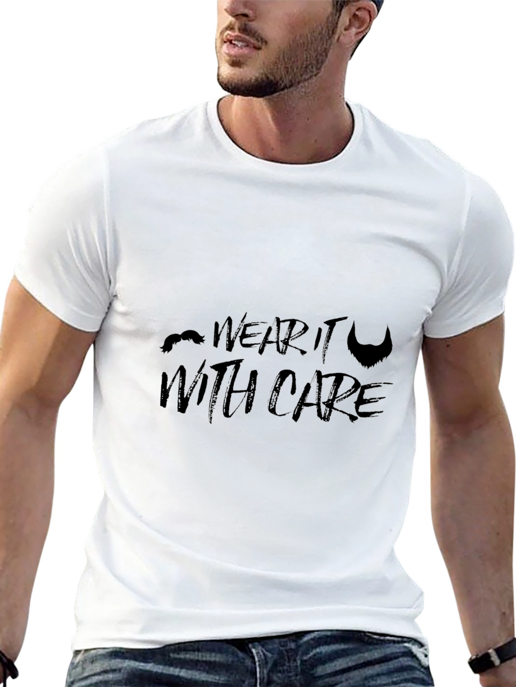 Wear It With Care Graphic T-Shirt