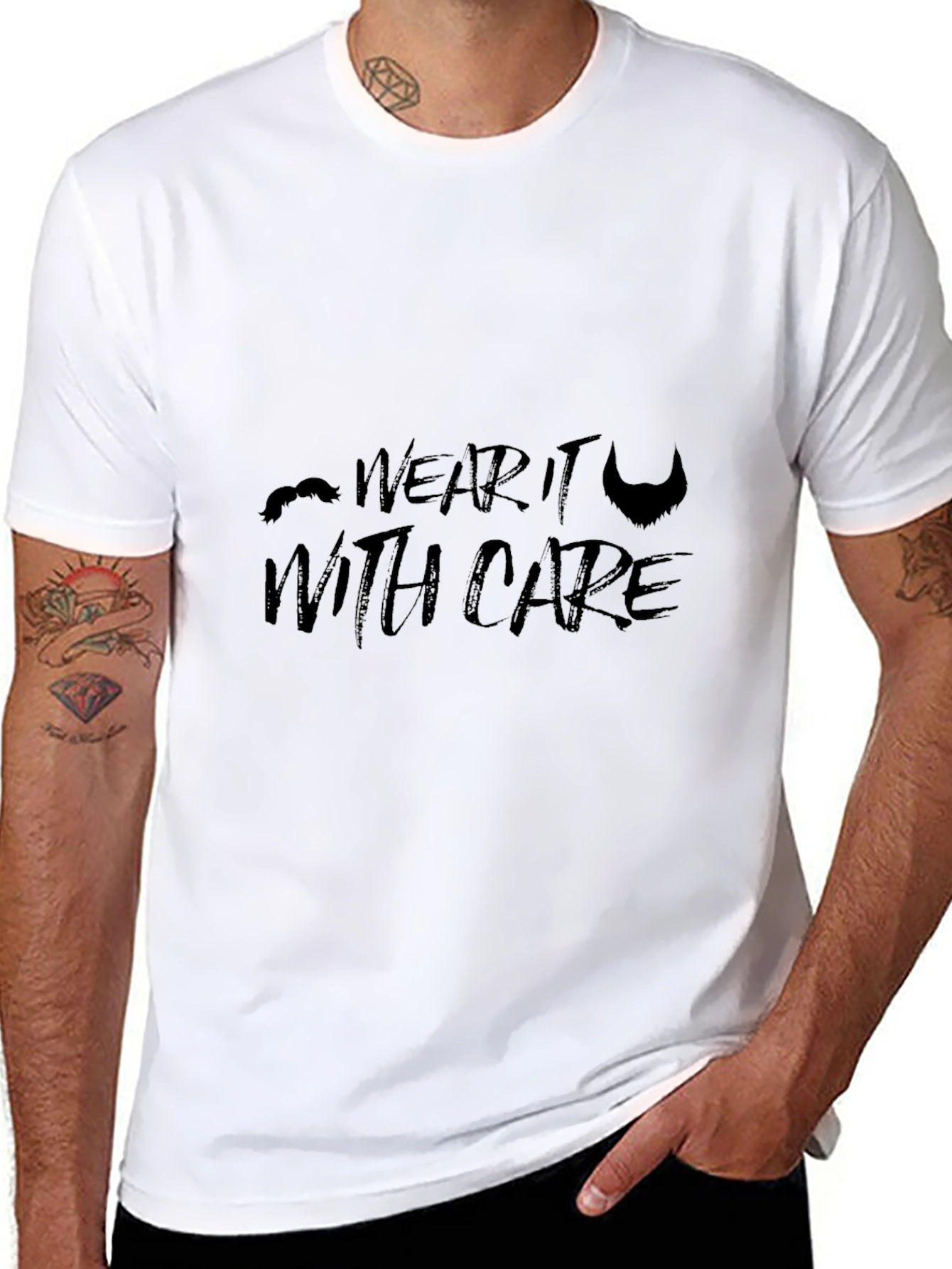Wear It With Care Graphic T-Shirt
