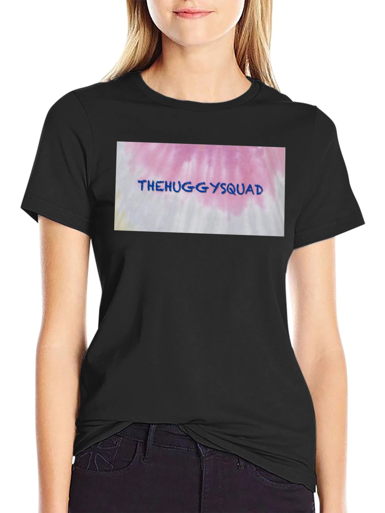 The Huggy Squad Tie-Dye Graphic T-Shirt