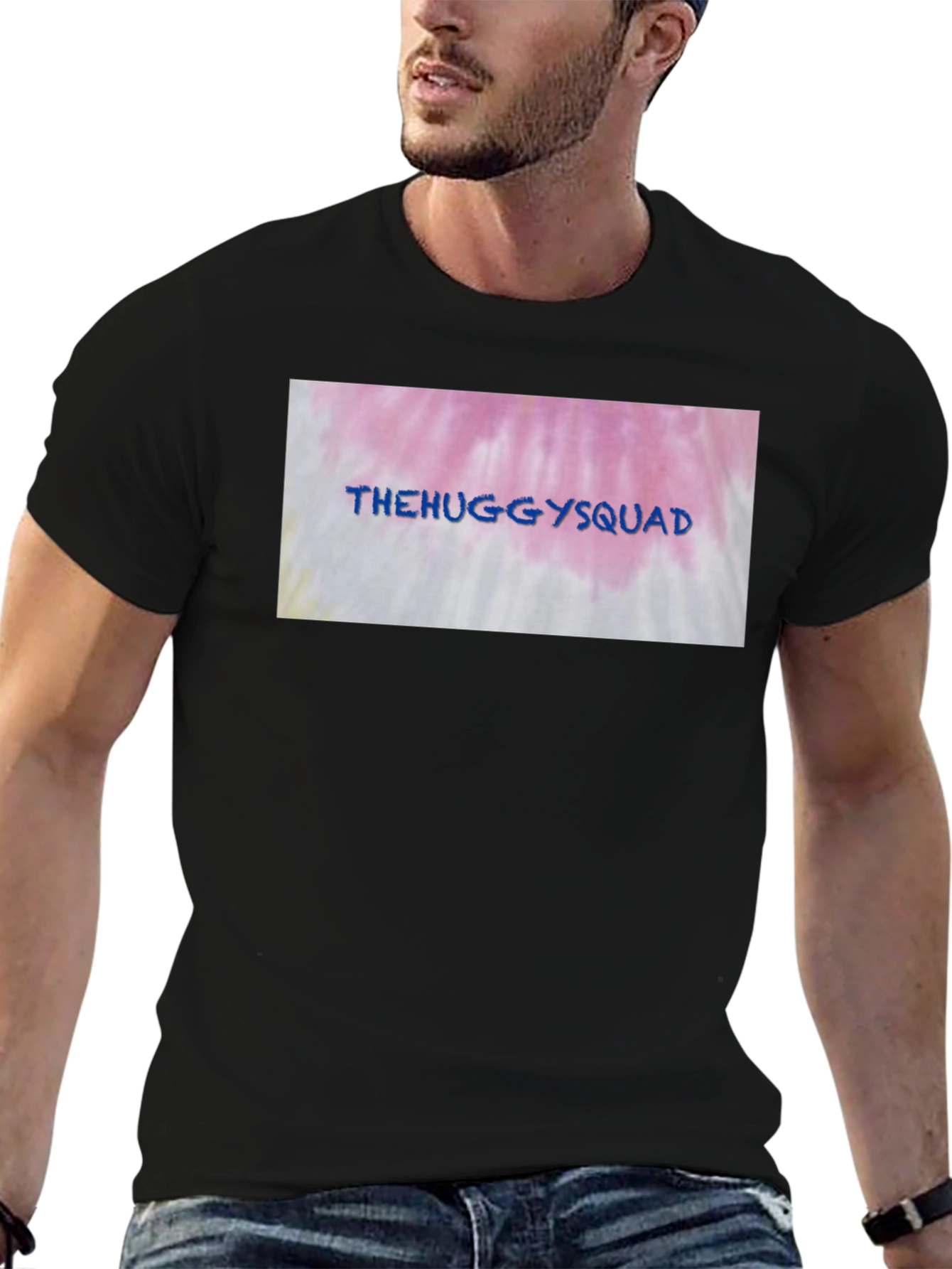The Huggy Squad Tie-Dye Graphic T-Shirt