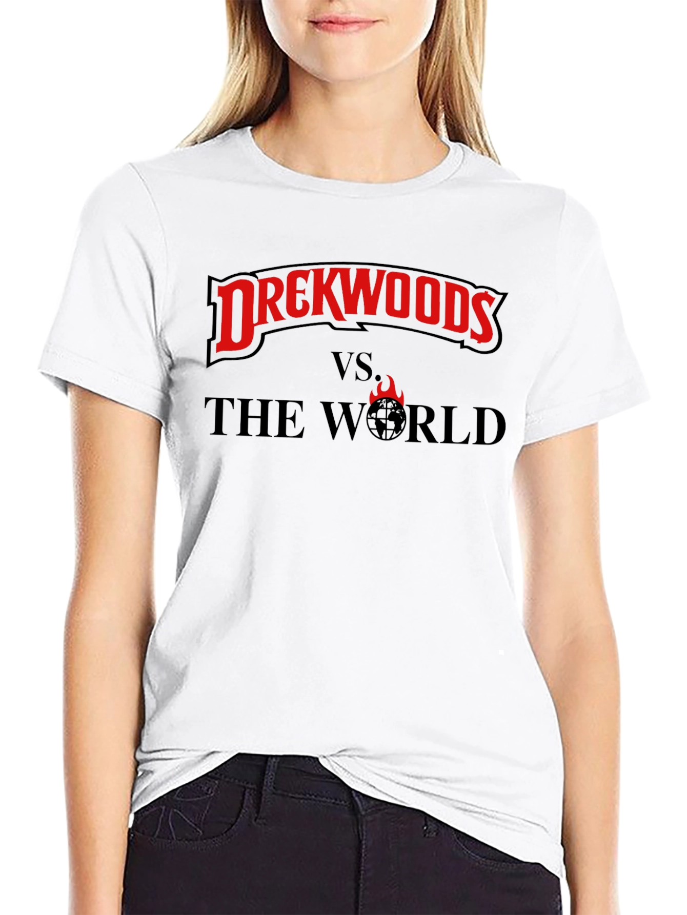 Drekwoods VS The World Graphic T-Shirt