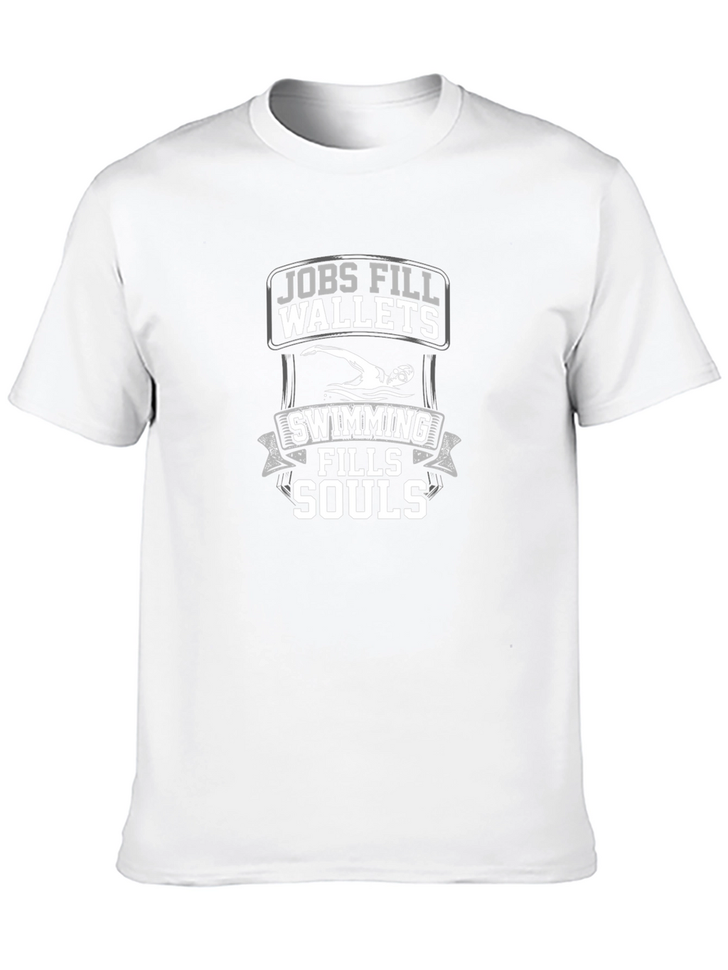 Swimming Fills Souls T-Shirt