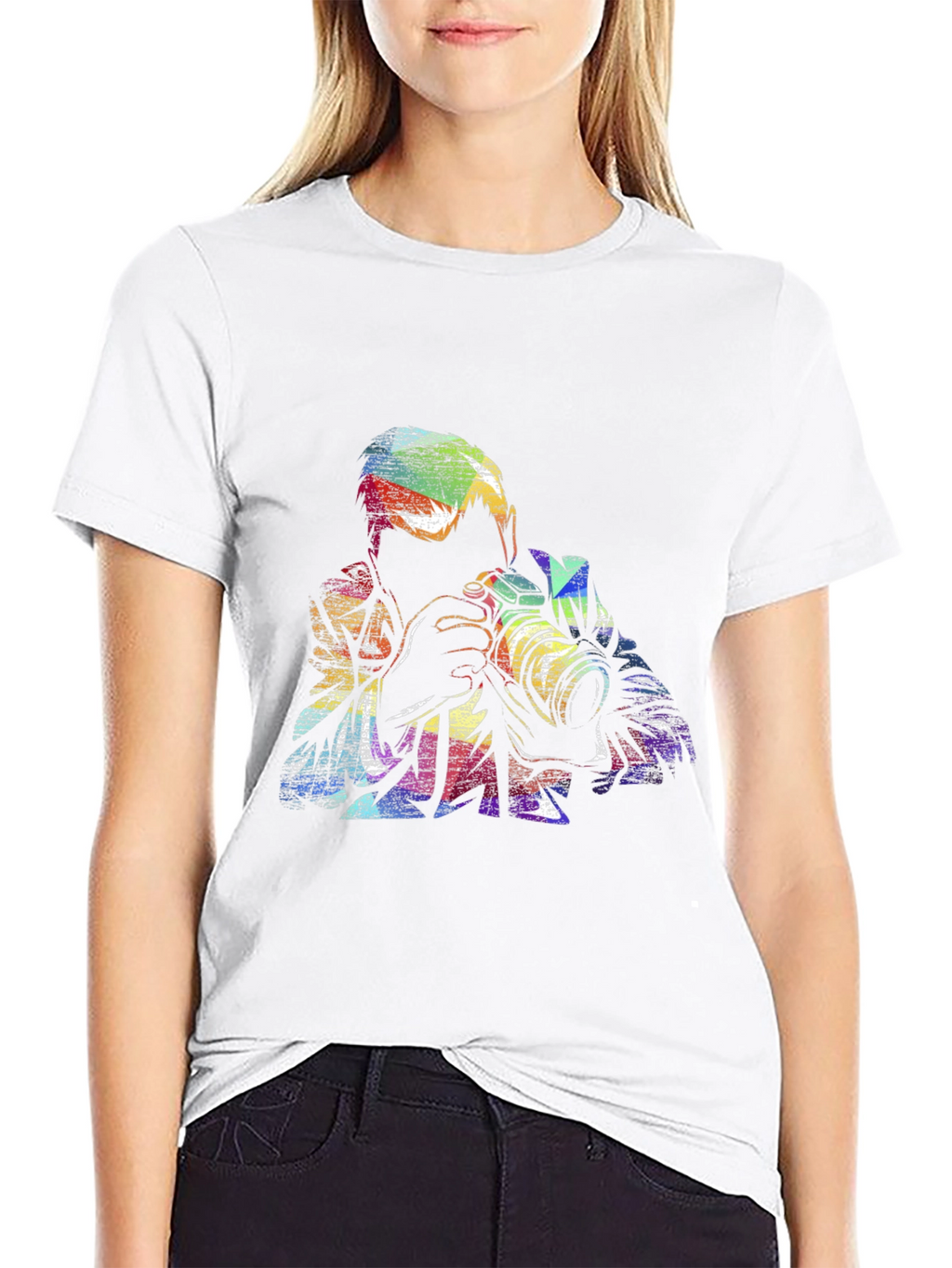 Colorful Photographer Graphic Tee