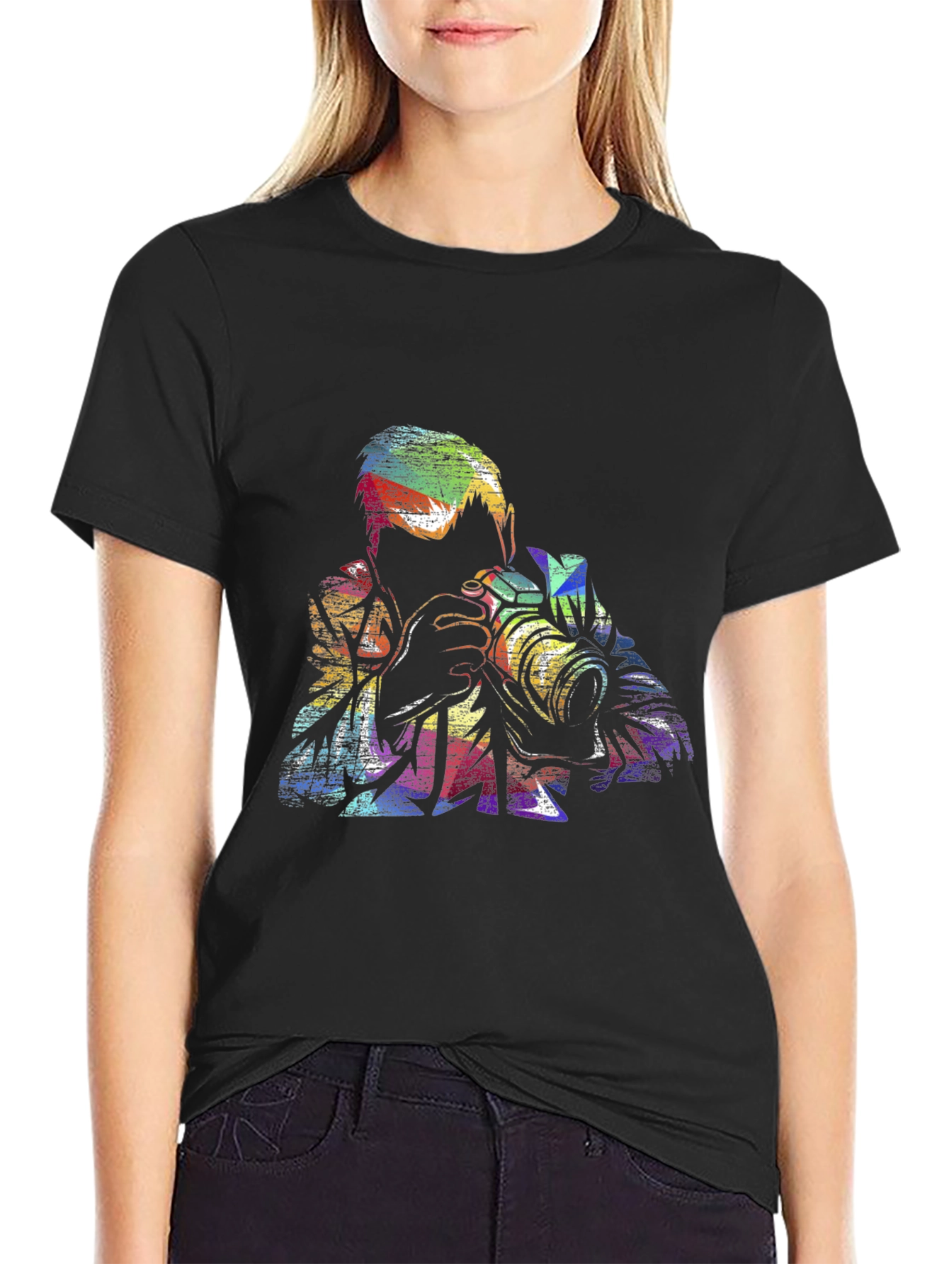 Colorful Photographer Graphic Tee