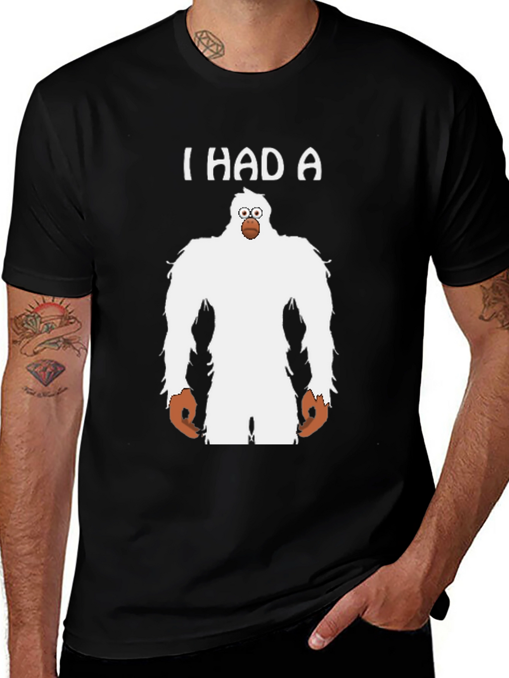 I Had A Yeti Funny Graphic T-Shirt