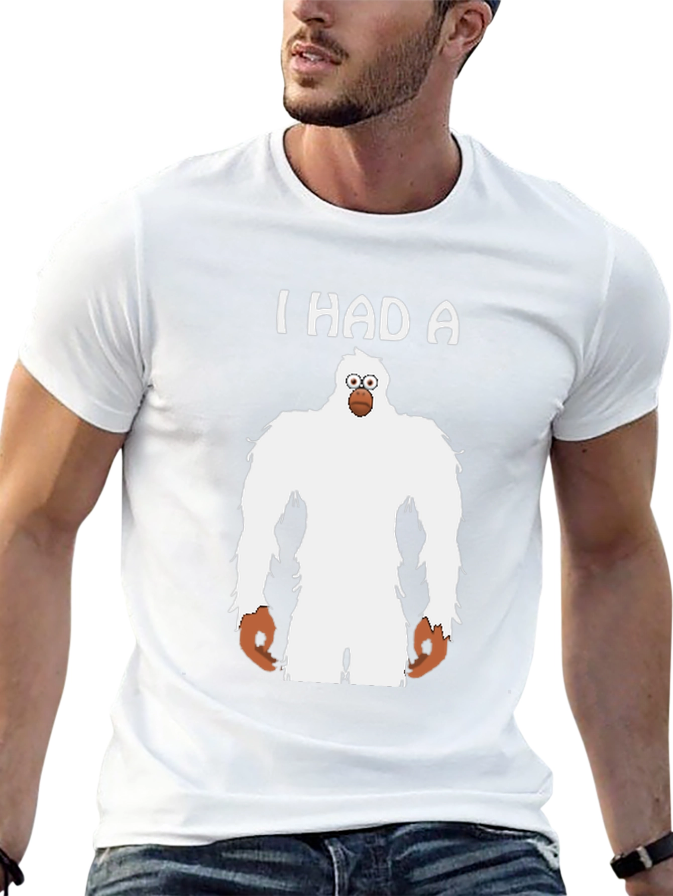 I Had A Yeti Funny Graphic T-Shirt