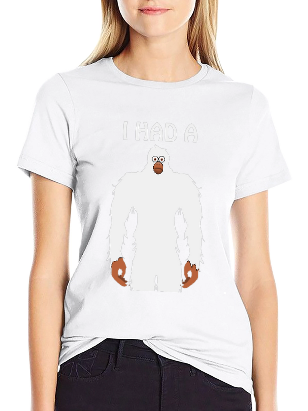 I Had A Yeti Funny Graphic T-Shirt