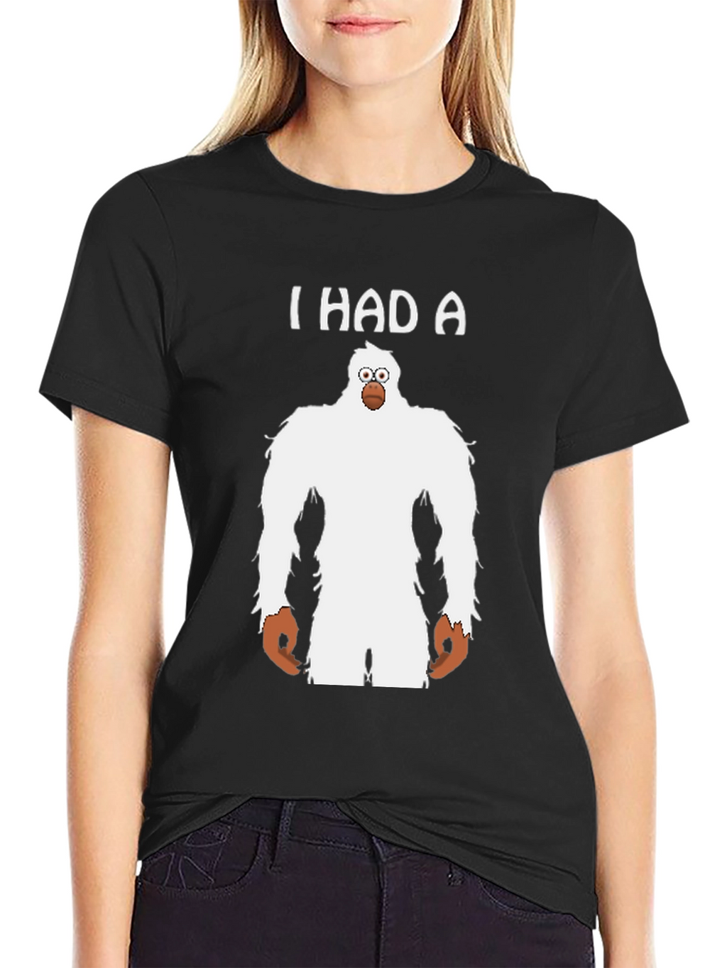 I Had A Yeti Funny Graphic T-Shirt