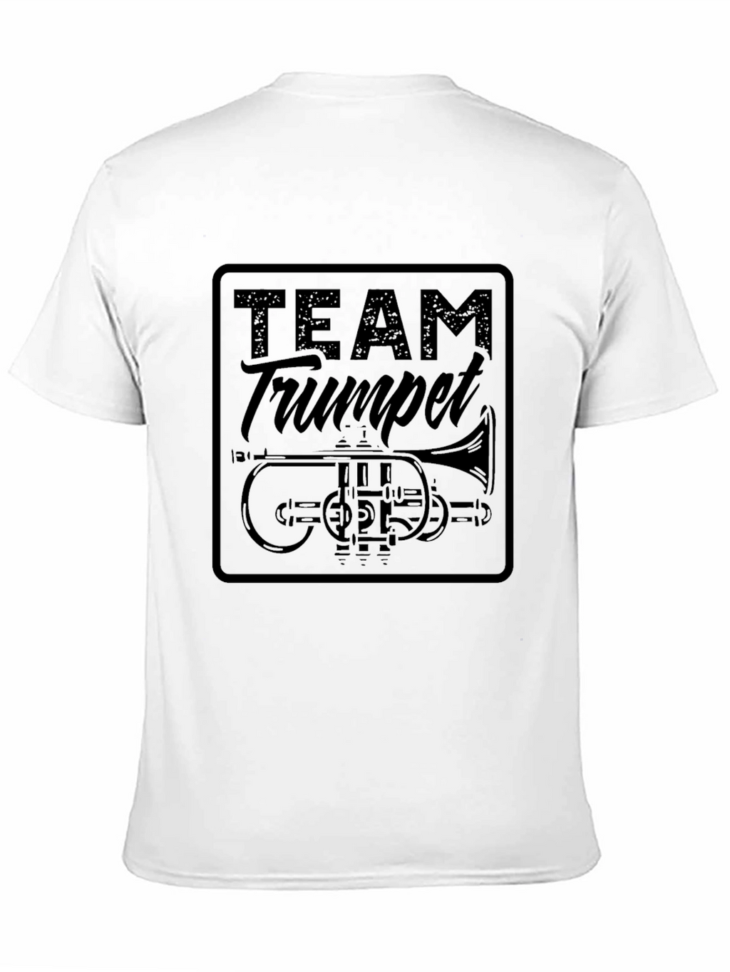 Team Trumpet T-Shirt Music Instrument Band Tee