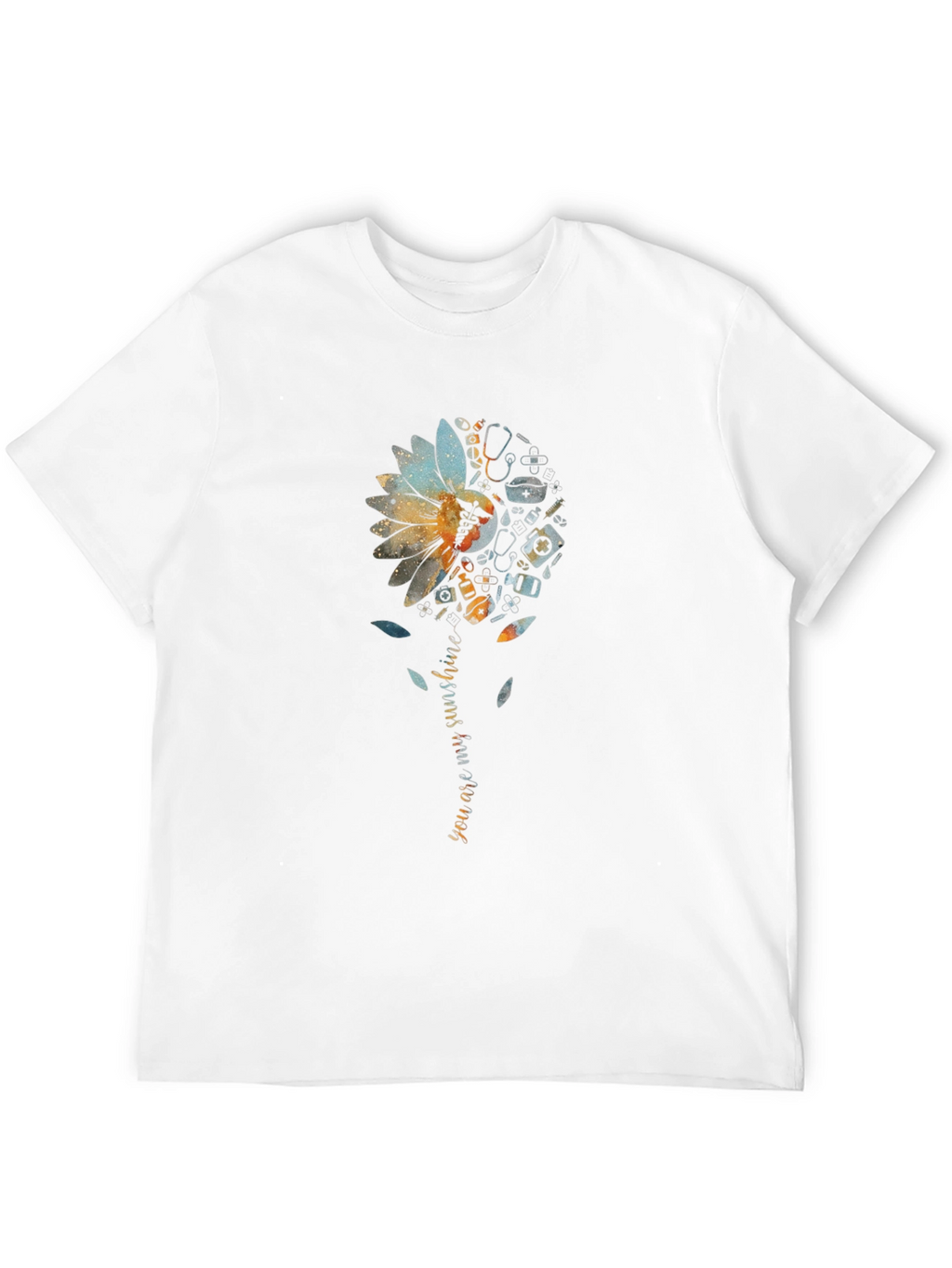 Nurse Sunflower T-Shirt - You are my Sunshine