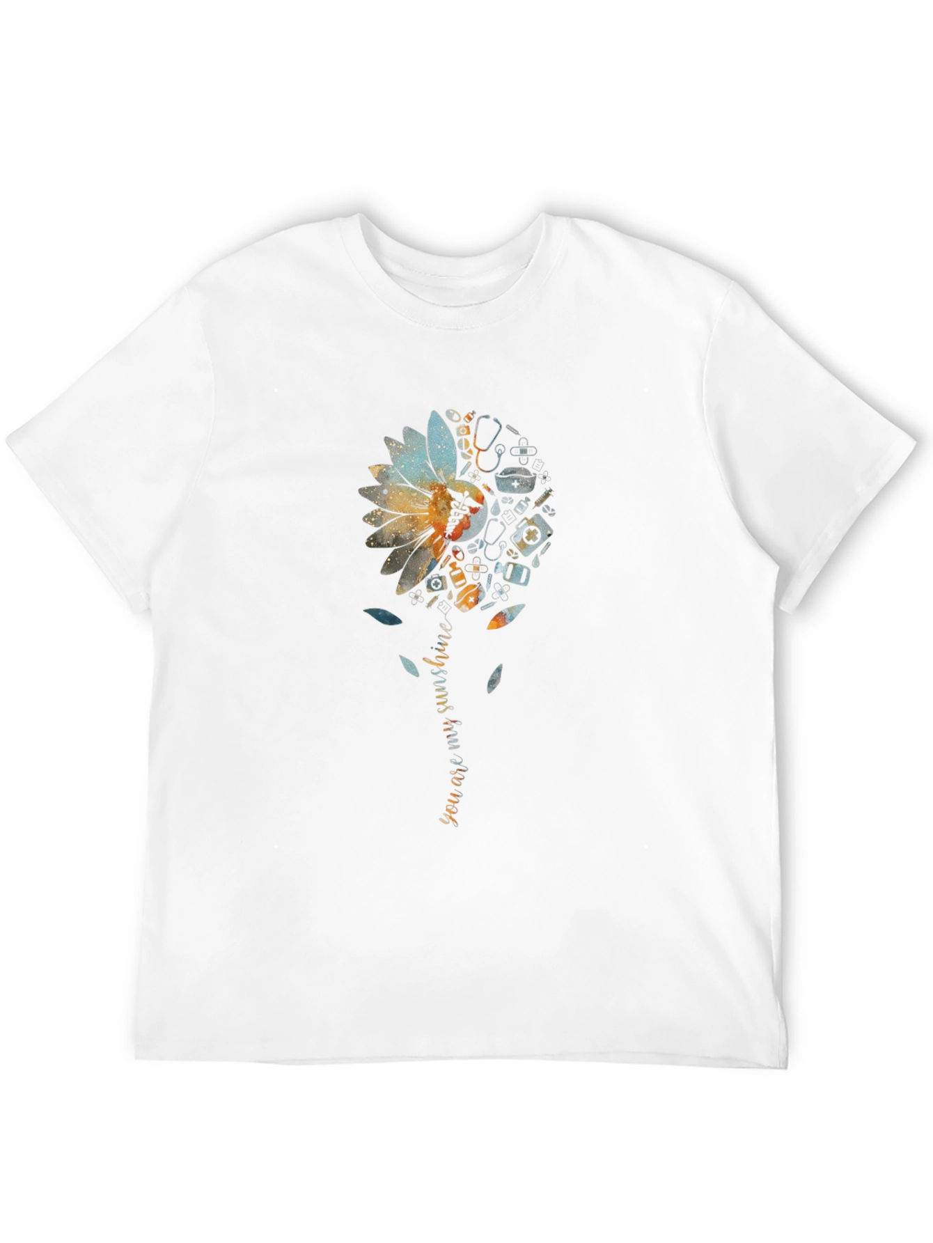 Nurse Sunflower T-Shirt - You are my Sunshine