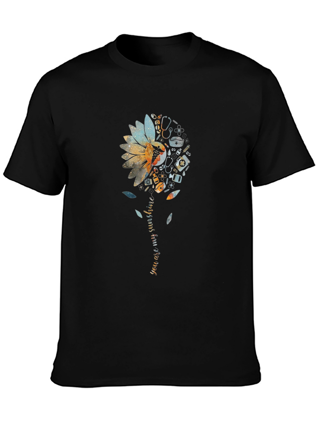 Nurse Sunflower T-Shirt - You are my Sunshine