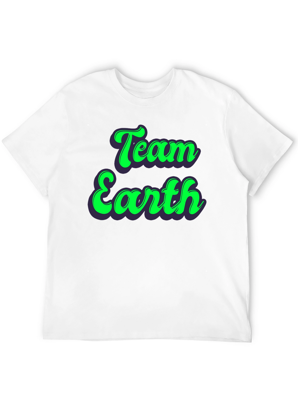 Team Earth Graphic Tee - Environmental Awareness