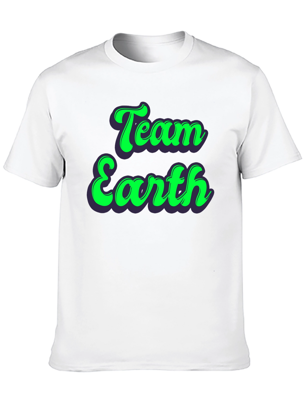Team Earth Graphic Tee - Environmental Awareness