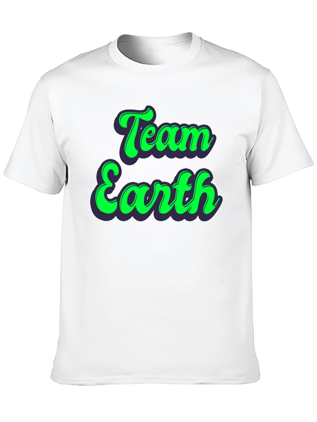 Team Earth Graphic Tee - Environmental Awareness