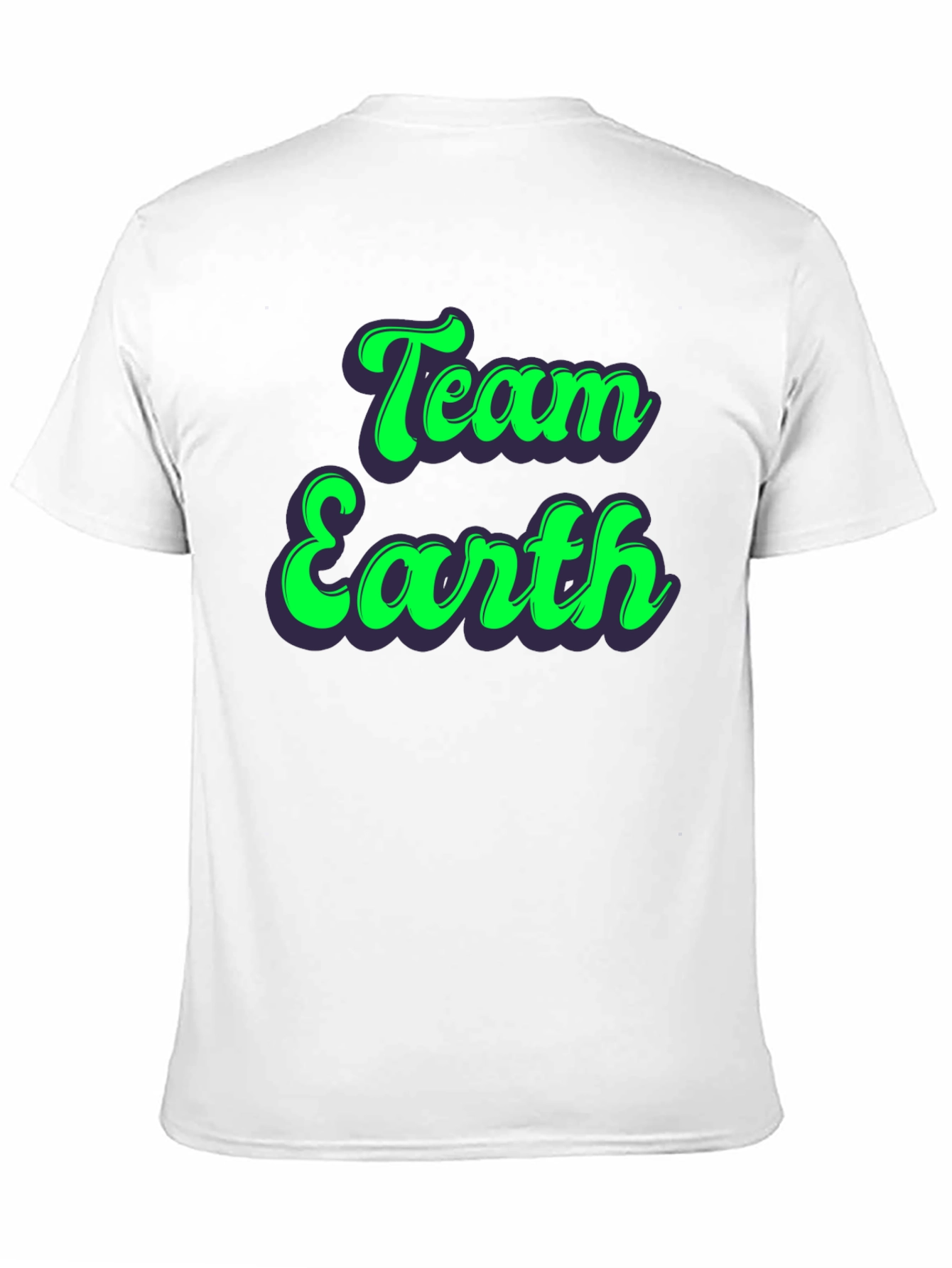 Team Earth Graphic Tee - Environmental Awareness