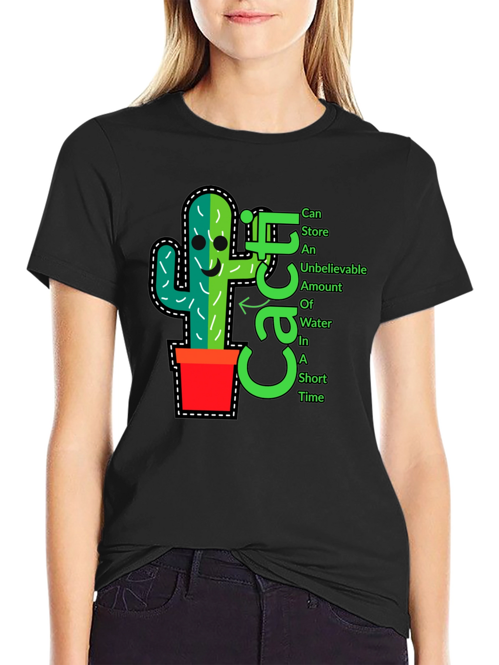 Cactus T-Shirt: Fun Unique Plant Graphic Tee