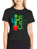 Cactus T-Shirt: Fun Unique Plant Graphic Tee