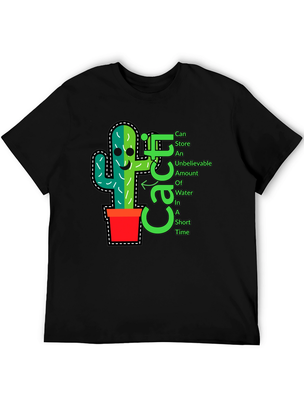 Cactus T-Shirt: Fun Unique Plant Graphic Tee