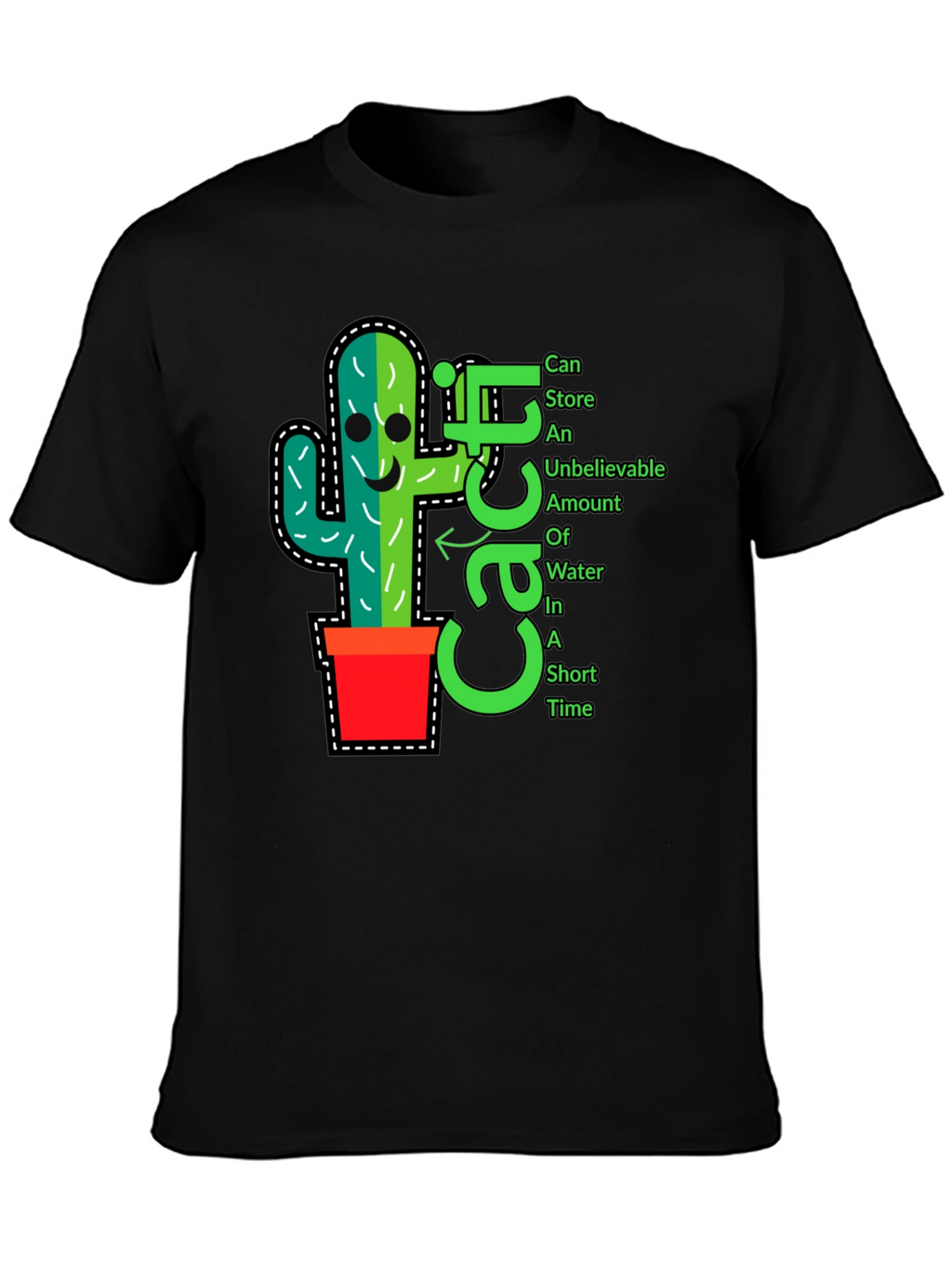 Cactus T-Shirt: Fun Unique Plant Graphic Tee