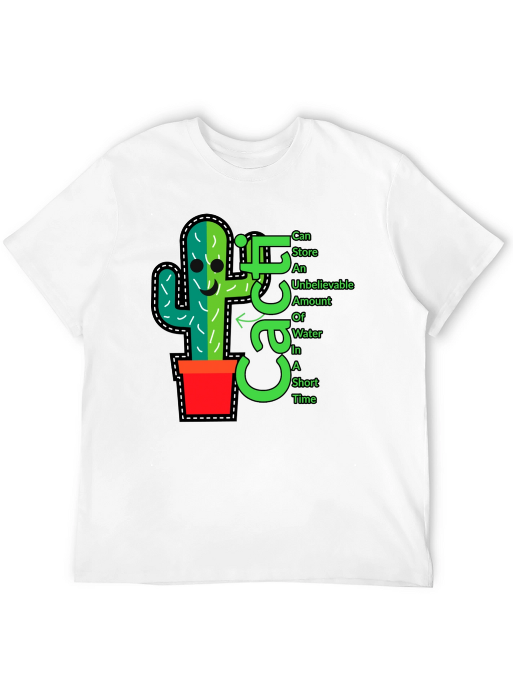 Cactus T-Shirt: Fun Unique Plant Graphic Tee
