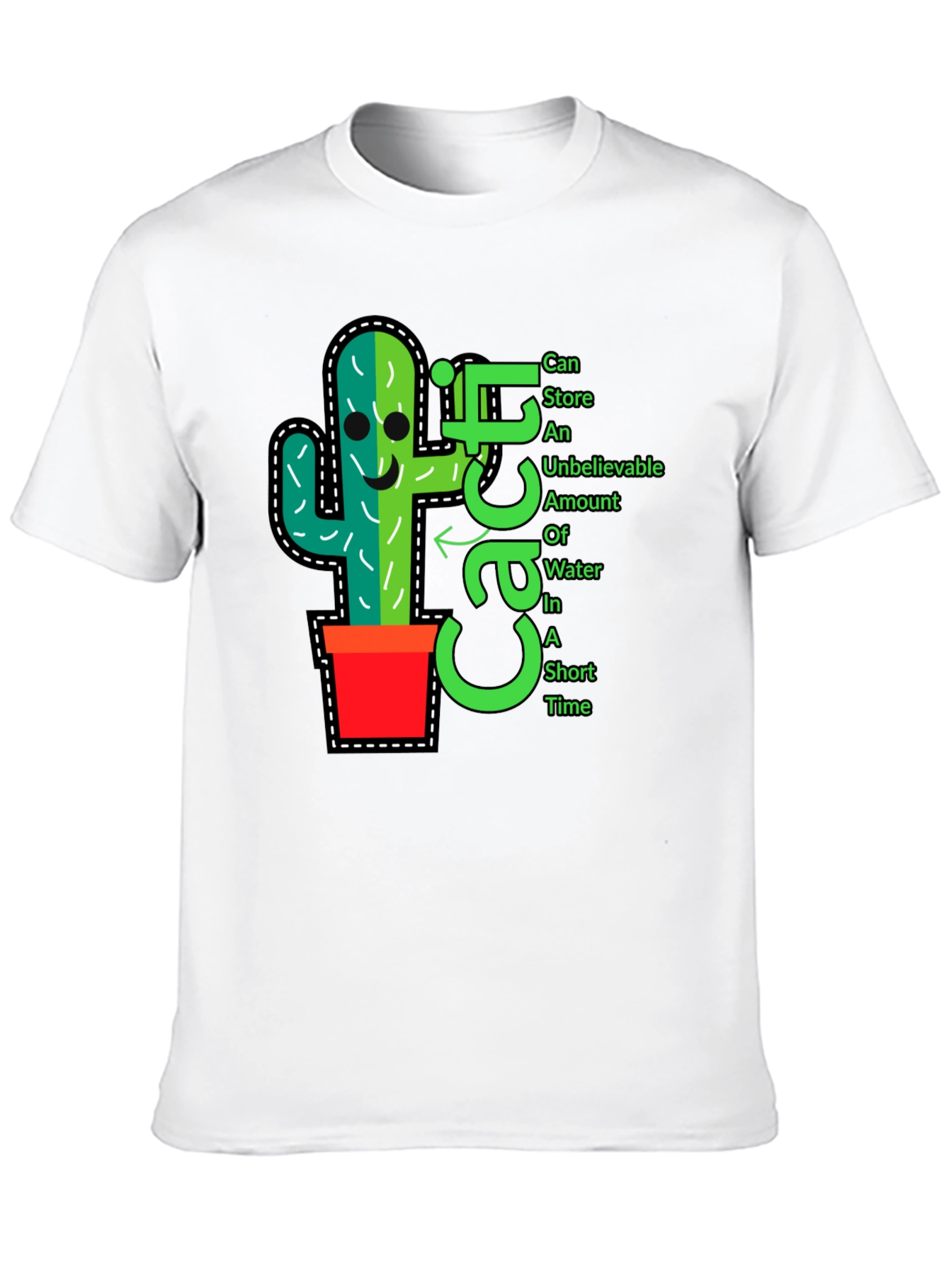 Cactus T-Shirt: Fun Unique Plant Graphic Tee