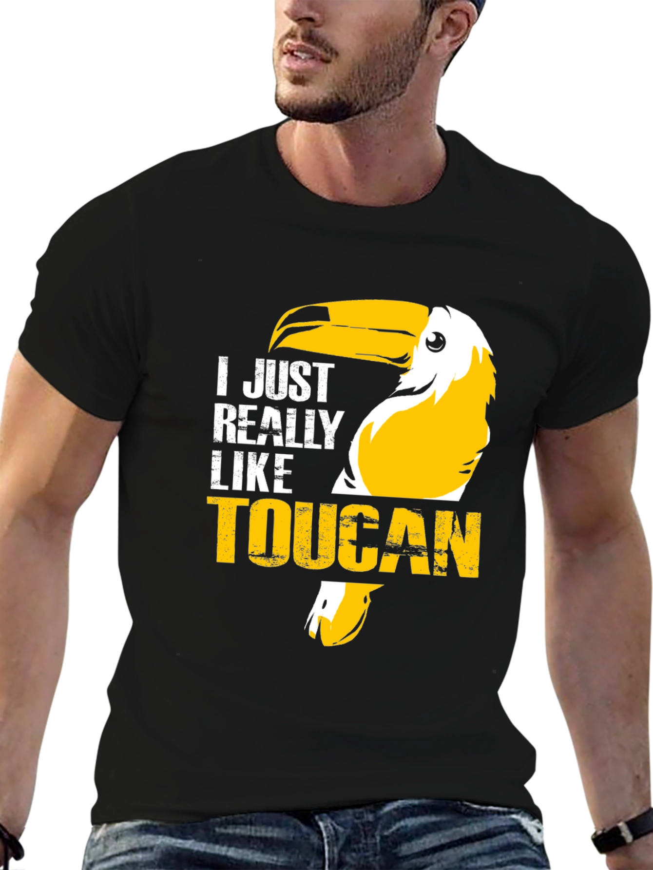 Toucan Graphic T-Shirt - I Just Really Like Toucans
