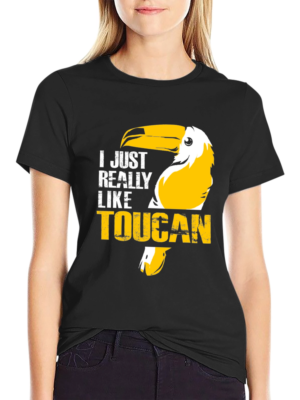 Toucan Graphic T-Shirt - I Just Really Like Toucans
