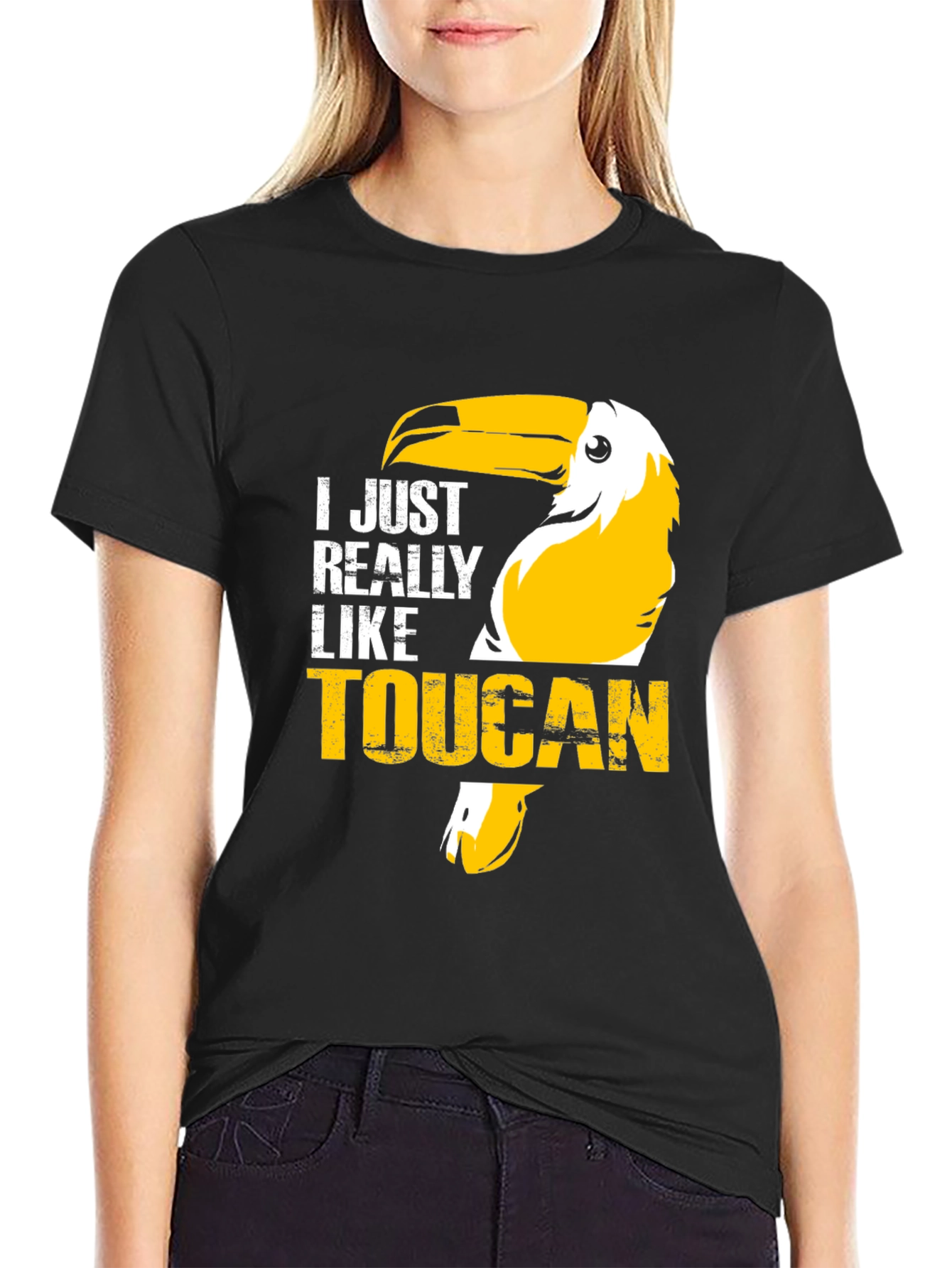 Toucan Graphic T-Shirt - I Just Really Like Toucans