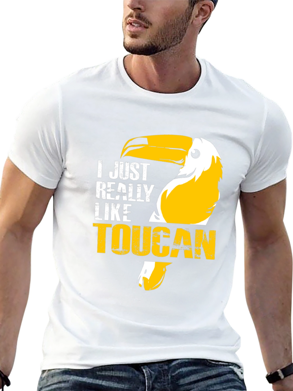 Toucan Graphic T-Shirt - I Just Really Like Toucans