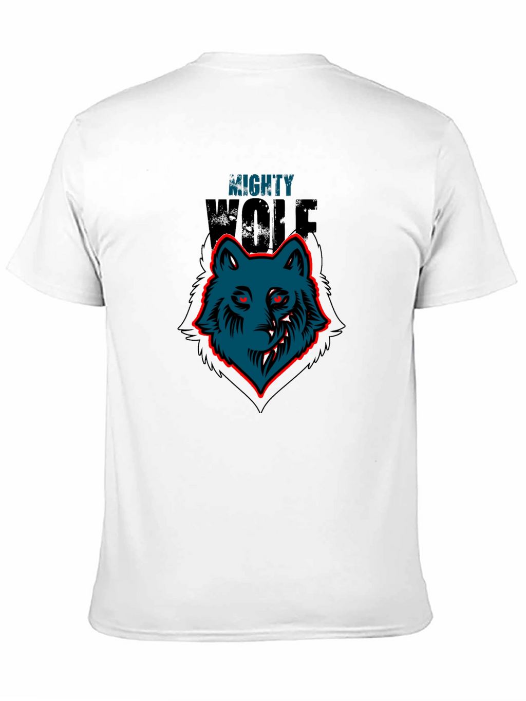 Mighty Wolf Graphic Tee - Black T-Shirt