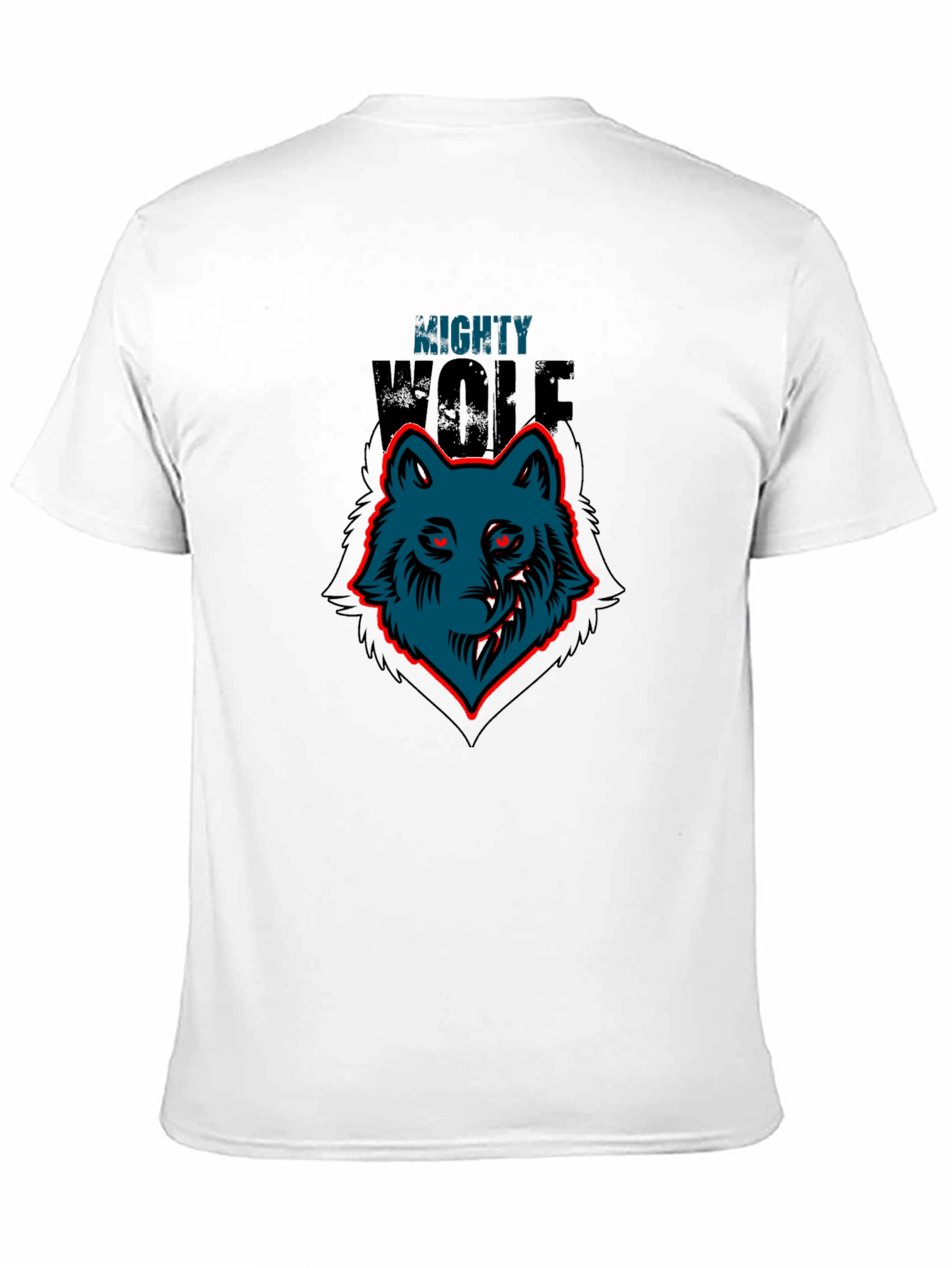 Mighty Wolf Graphic Tee - Black T-Shirt