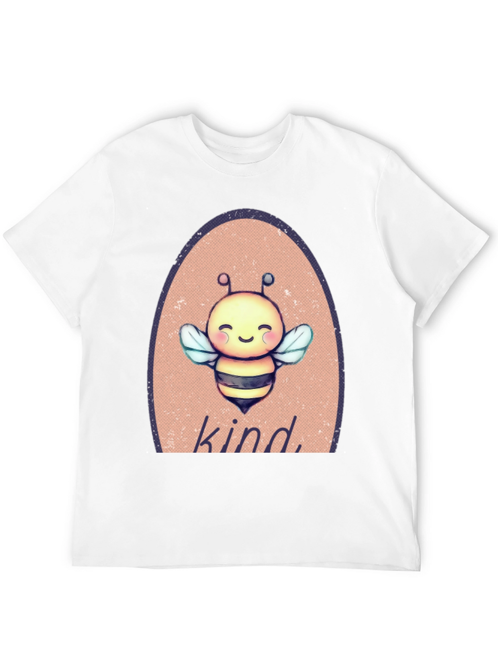 Bee Kind T-Shirt - Cute Cartoon Bee Design