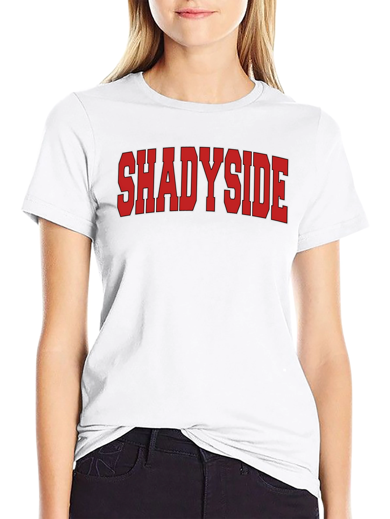 Shadyside Graphic T-Shirt - Black Crew Neck Tee