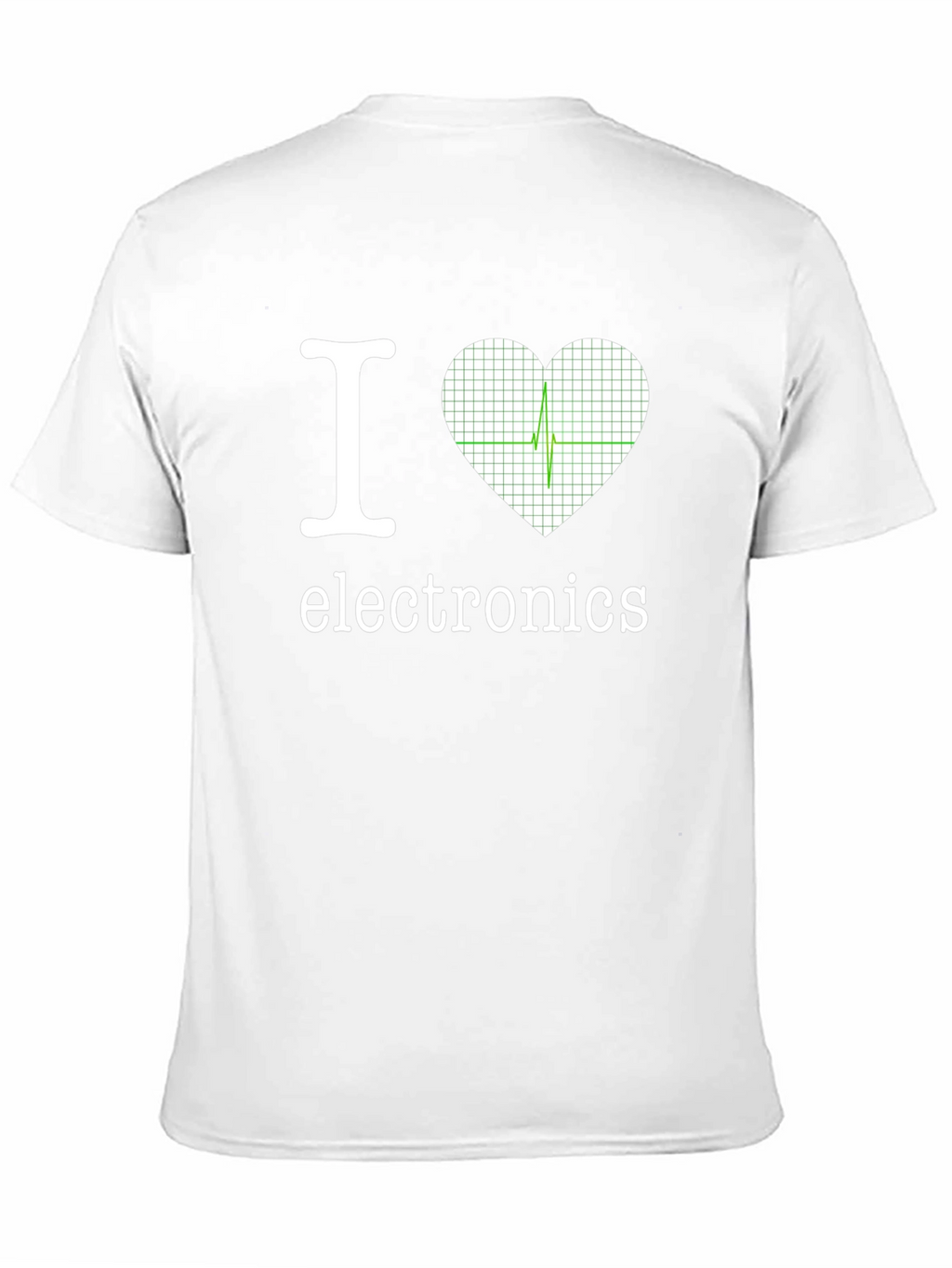 I Heart Electronics T-Shirt - Cool Geek Design