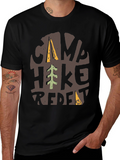 Camp Hike Repeat Graphic T-Shirt