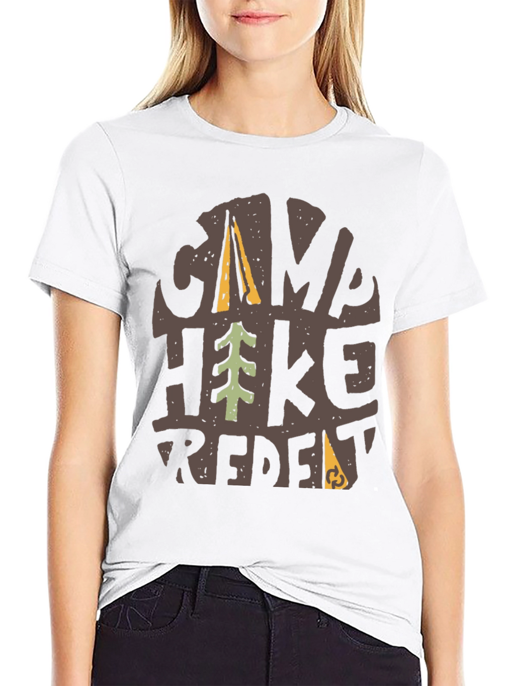 Camp Hike Repeat Graphic T-Shirt