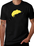 Summer Graphic T-Shirt - Black
