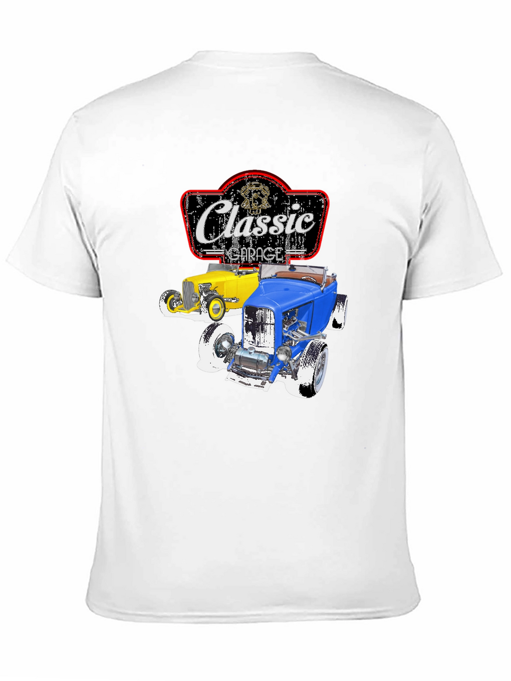 Classic Garage T-Shirt: Retro Hot Rod Graphic Tee