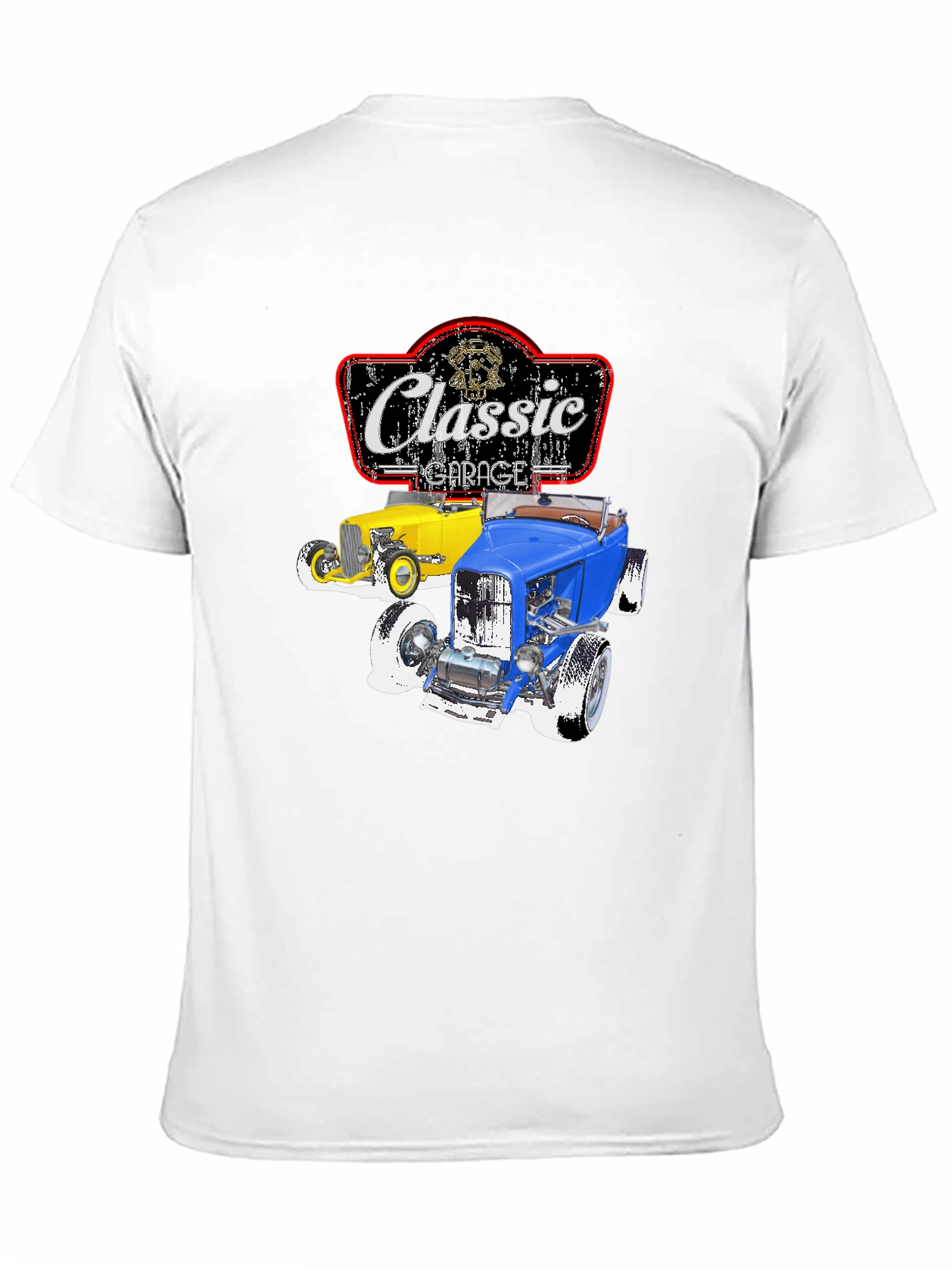 Classic Garage T-Shirt: Retro Hot Rod Graphic Tee