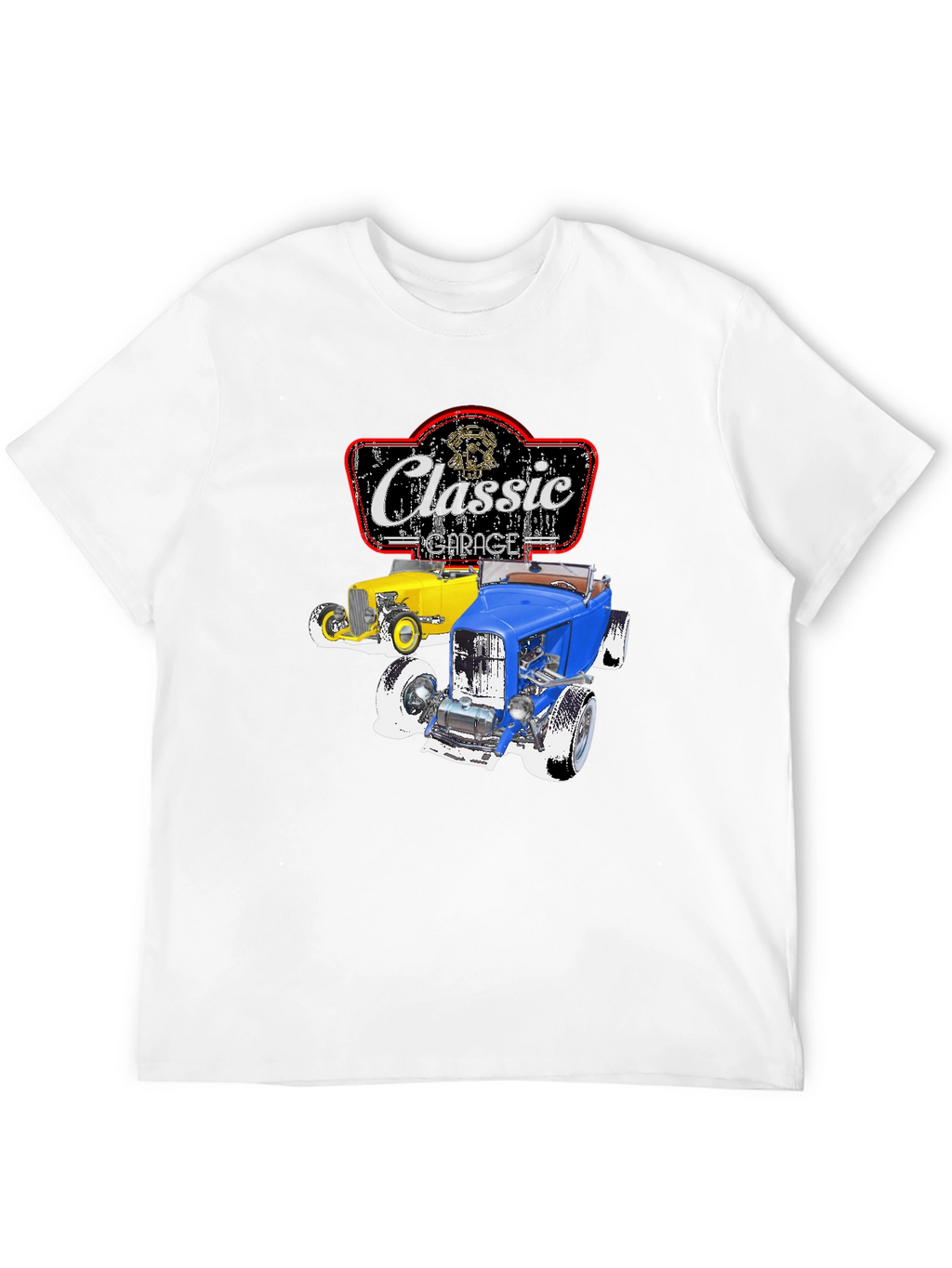 Classic Garage T-Shirt: Retro Hot Rod Graphic Tee