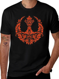 Floral Rebel Symbol T-Shirt