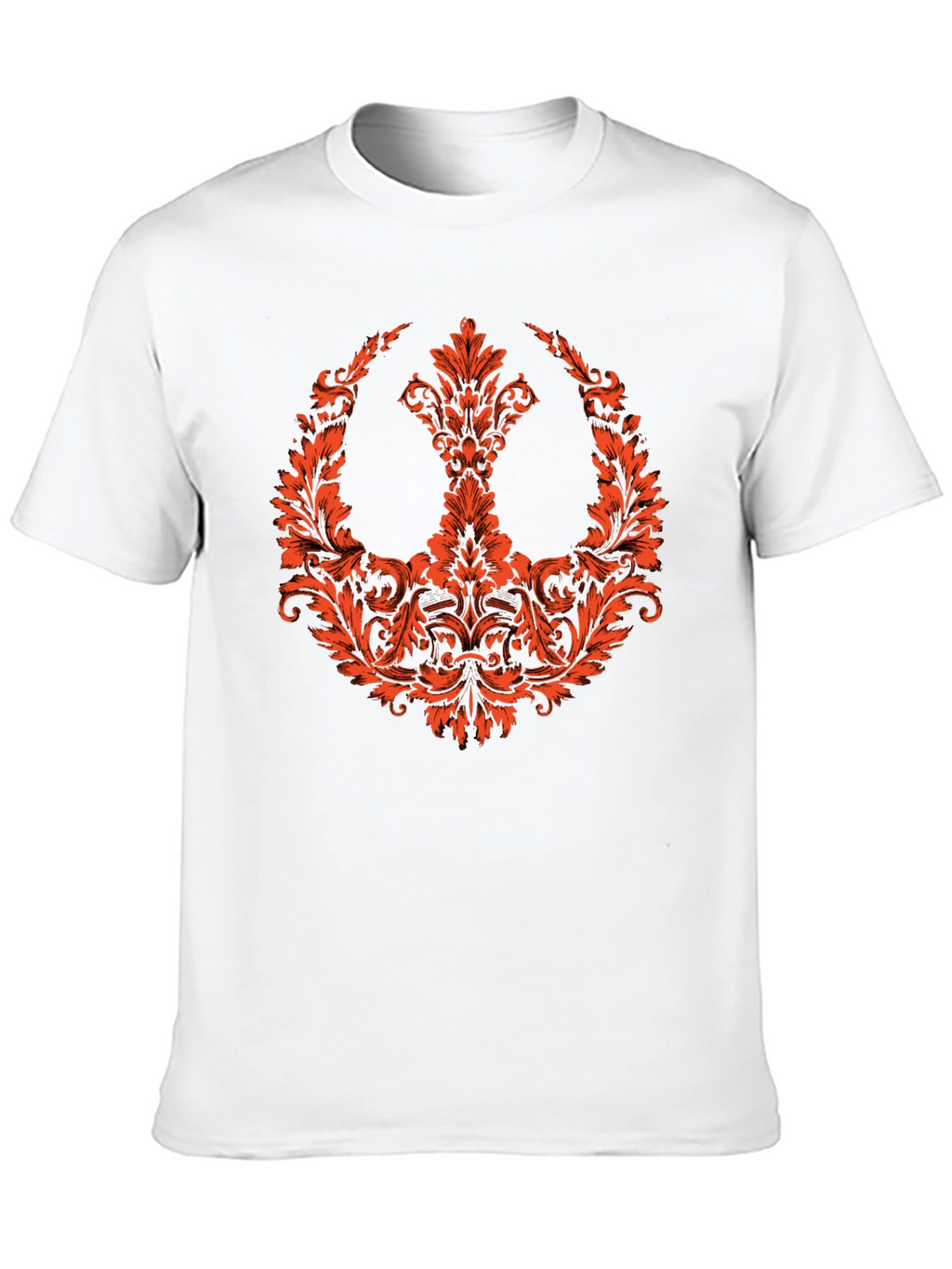 Floral Rebel Symbol T-Shirt