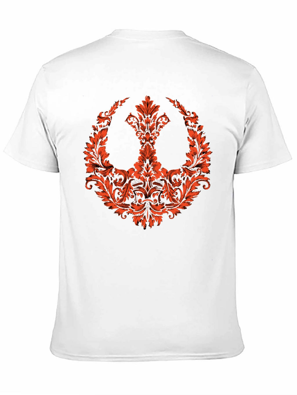 Floral Rebel Symbol T-Shirt