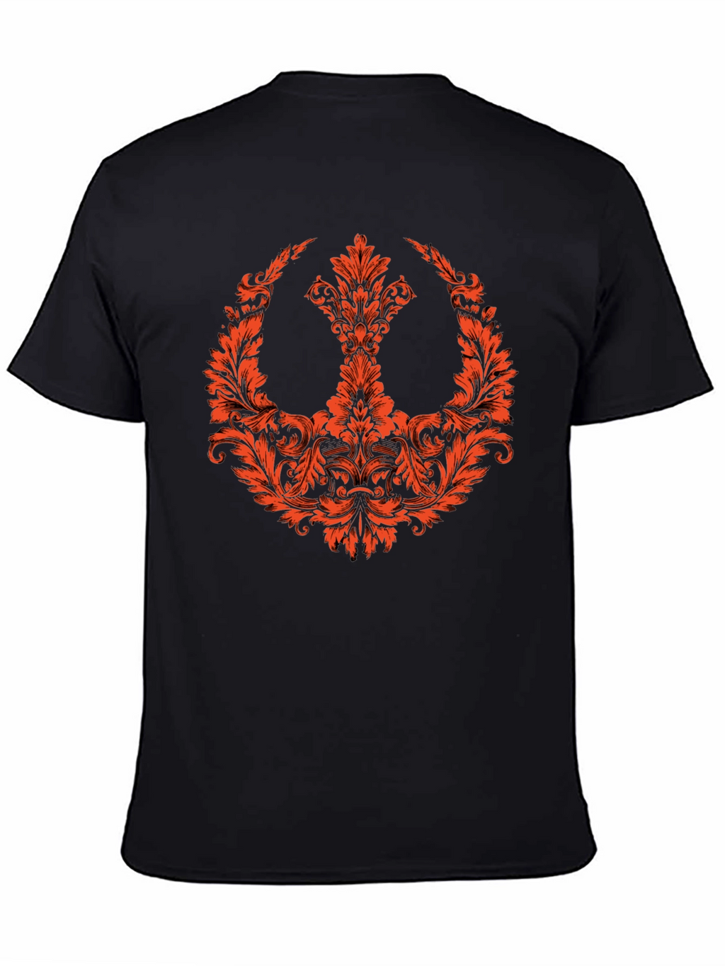 Floral Rebel Symbol T-Shirt